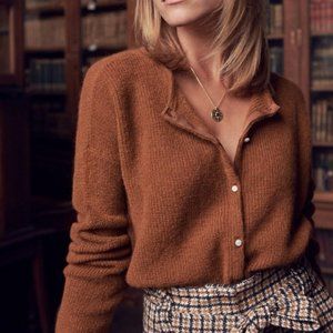 Sezane Gaspard Jumper Caramel Small